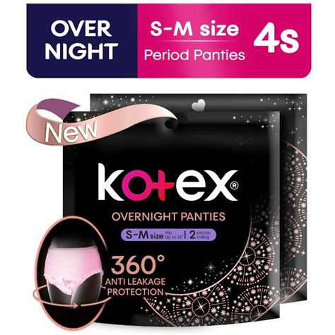 kotex panty pad